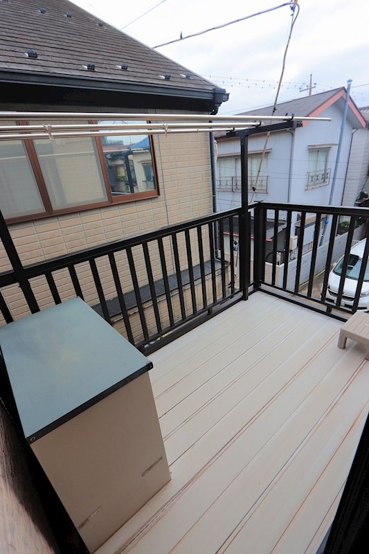 千葉県市川市稲越３丁目 ベランダ