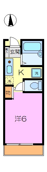 Palazzo del Mare(パラッツオ デル マーレ) 間取り