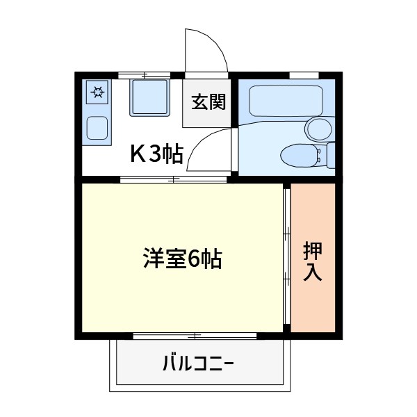 エクセレントハイムタカトリ 間取り