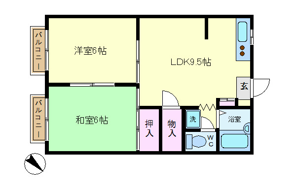 神奈川県川崎市幸区南加瀬３丁目 間取り