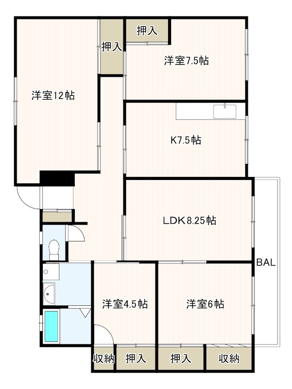 千葉県船橋市夏見３丁目 間取り