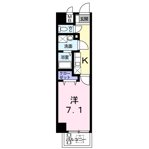 神奈川県川崎市川崎区浅田４丁目 間取り
