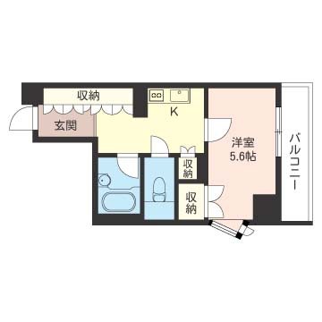 神奈川県川崎市川崎区小川町 間取り
