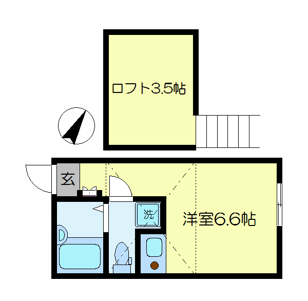 神奈川県横浜市鶴見区寛政町 間取り