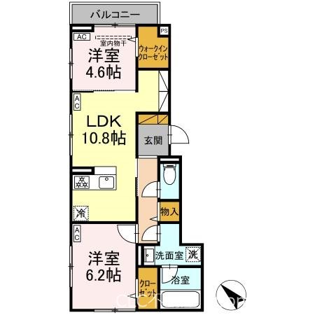 千葉県市川市福栄１丁目 間取り