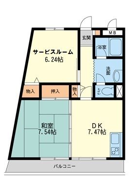 神奈川県川崎市幸区小倉１丁目 間取り