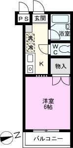 千葉県船橋市東船橋４丁目 間取り