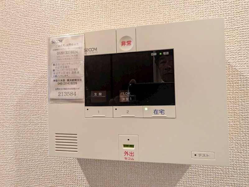カーサ　デ　白楽 セキュリティ