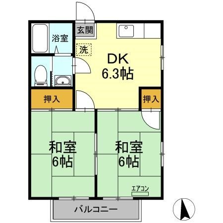 千葉県市川市新井１丁目 間取り