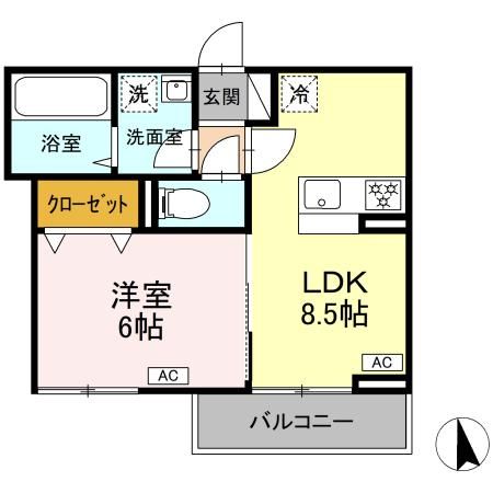 神奈川県川崎市幸区南加瀬３丁目 間取り