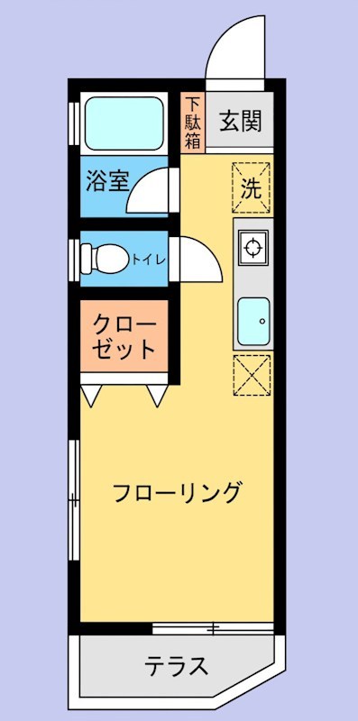 神奈川県横須賀市追浜町３丁目 間取り