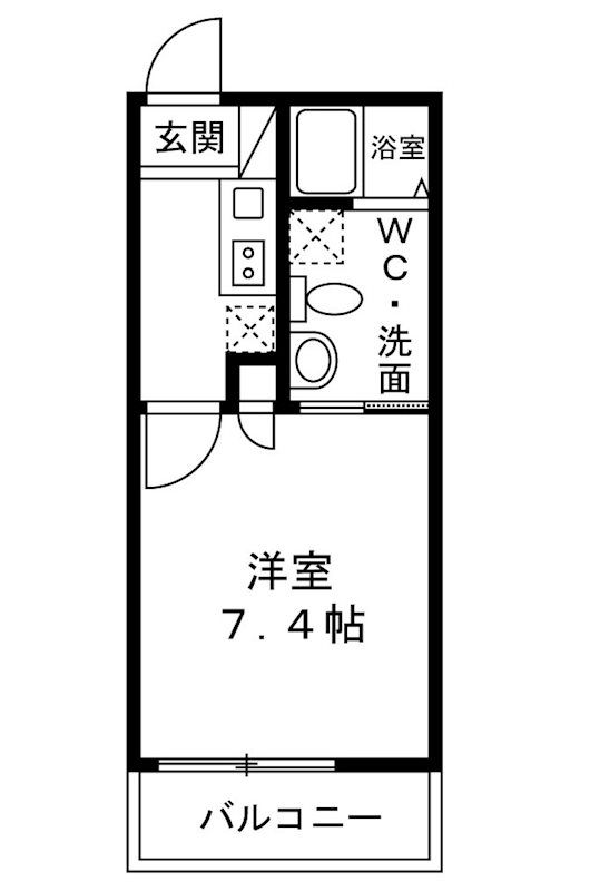 ルストーレ能見台 間取り