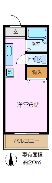 びわの木ハイツ 間取り