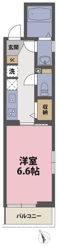 千葉県浦安市堀江５丁目 間取り