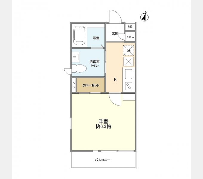 千葉県船橋市北本町２丁目 間取り