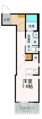 千葉県市川市南行徳３丁目 間取り