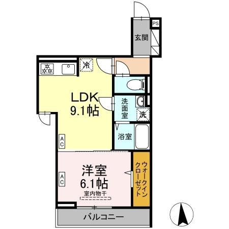 神奈川県川崎市川崎区旭町２丁目 間取り
