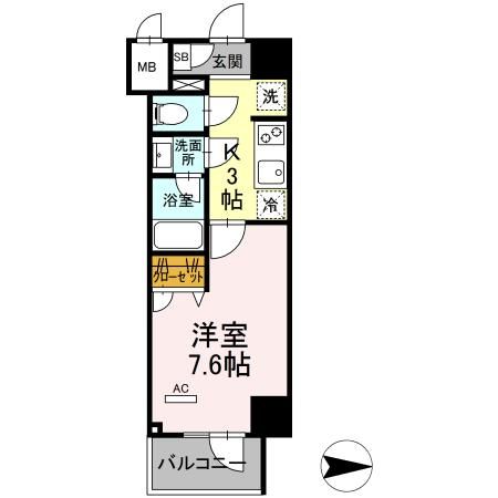 神奈川県川崎市川崎区大師駅前１丁目 間取り