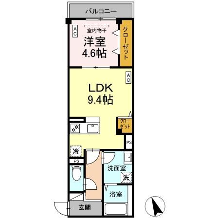 神奈川県川崎市幸区塚越２丁目 間取り