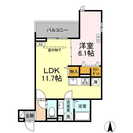 神奈川県横浜市鶴見区矢向２丁目 間取り