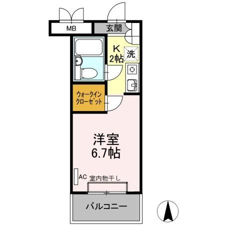 神奈川県川崎市中原区下小田中１丁目 間取り