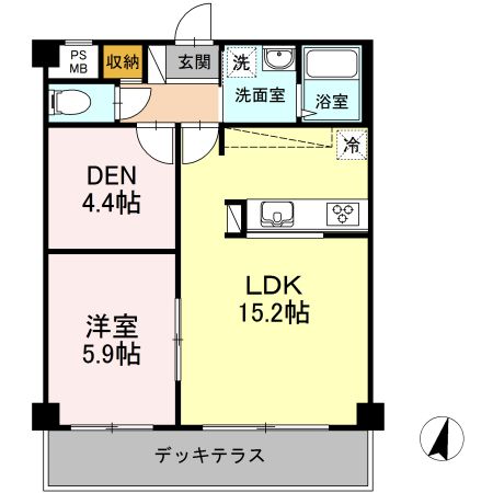 神奈川県川崎市中原区下沼部 間取り