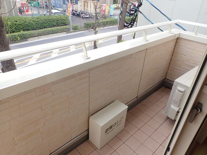 神奈川県川崎市中原区今井上町 ベランダ