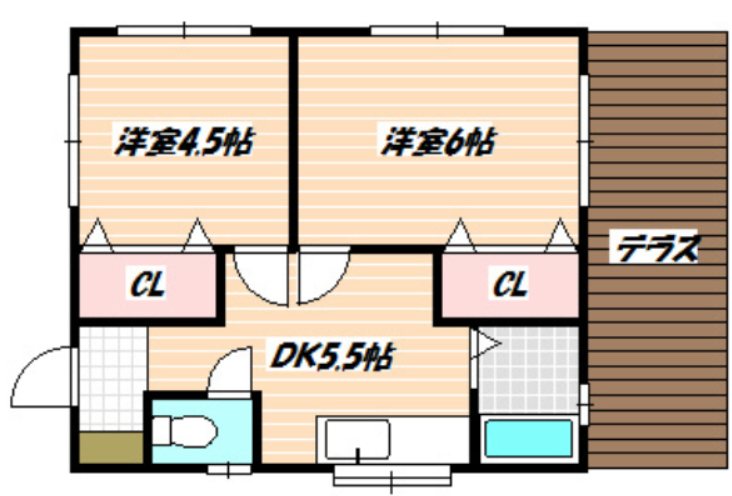 千葉県船橋市中野木１丁目 間取り