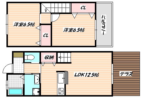 千葉県船橋市藤原７丁目 間取り
