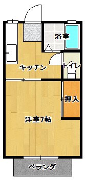 マツウラアパート 間取り