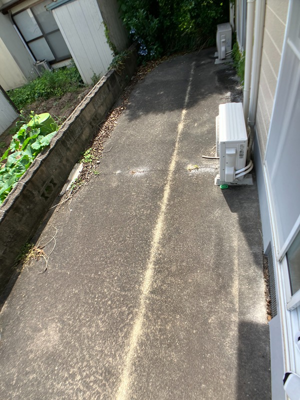 マツウラアパート ベランダ