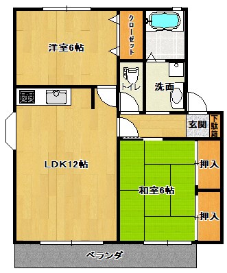 ロイヤルハイネスＤ棟 間取り
