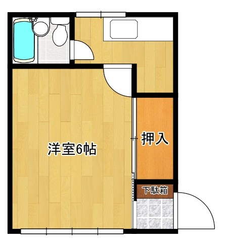 コーポ上乃木 間取り