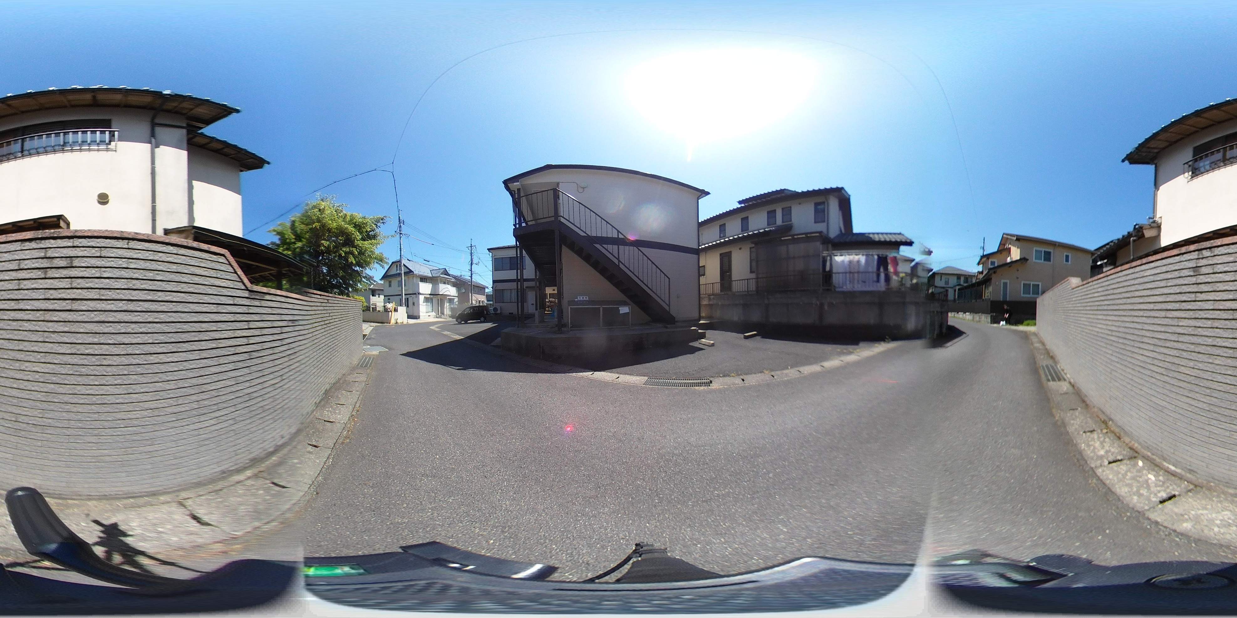 コーポ上乃木 駐車場