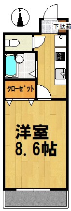 リヴズモネⅠ 間取り