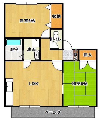 スクハパークＢ棟 間取り