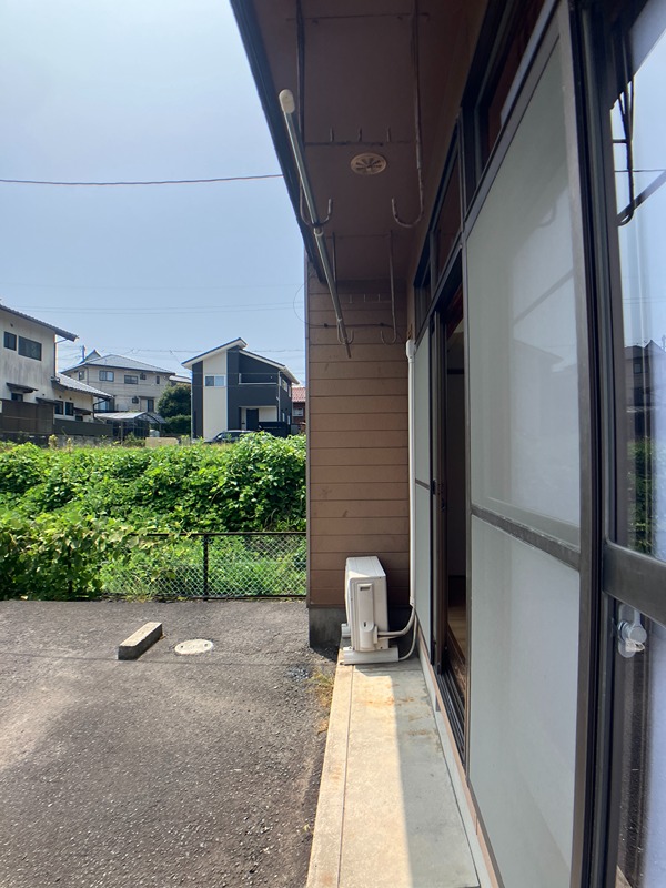 コーポクラモト ベランダ