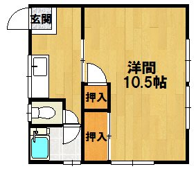 小川アパート 間取り