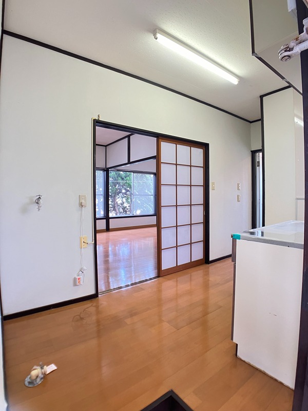 小川アパート 玄関