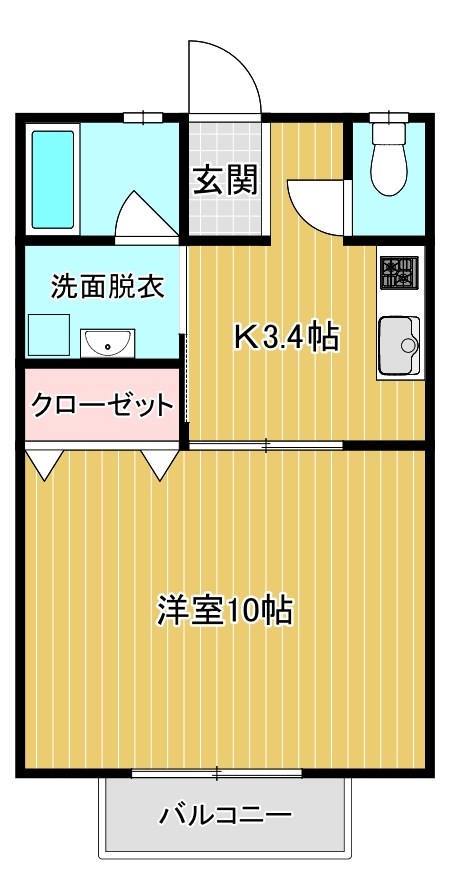 ダックかんばら 間取り