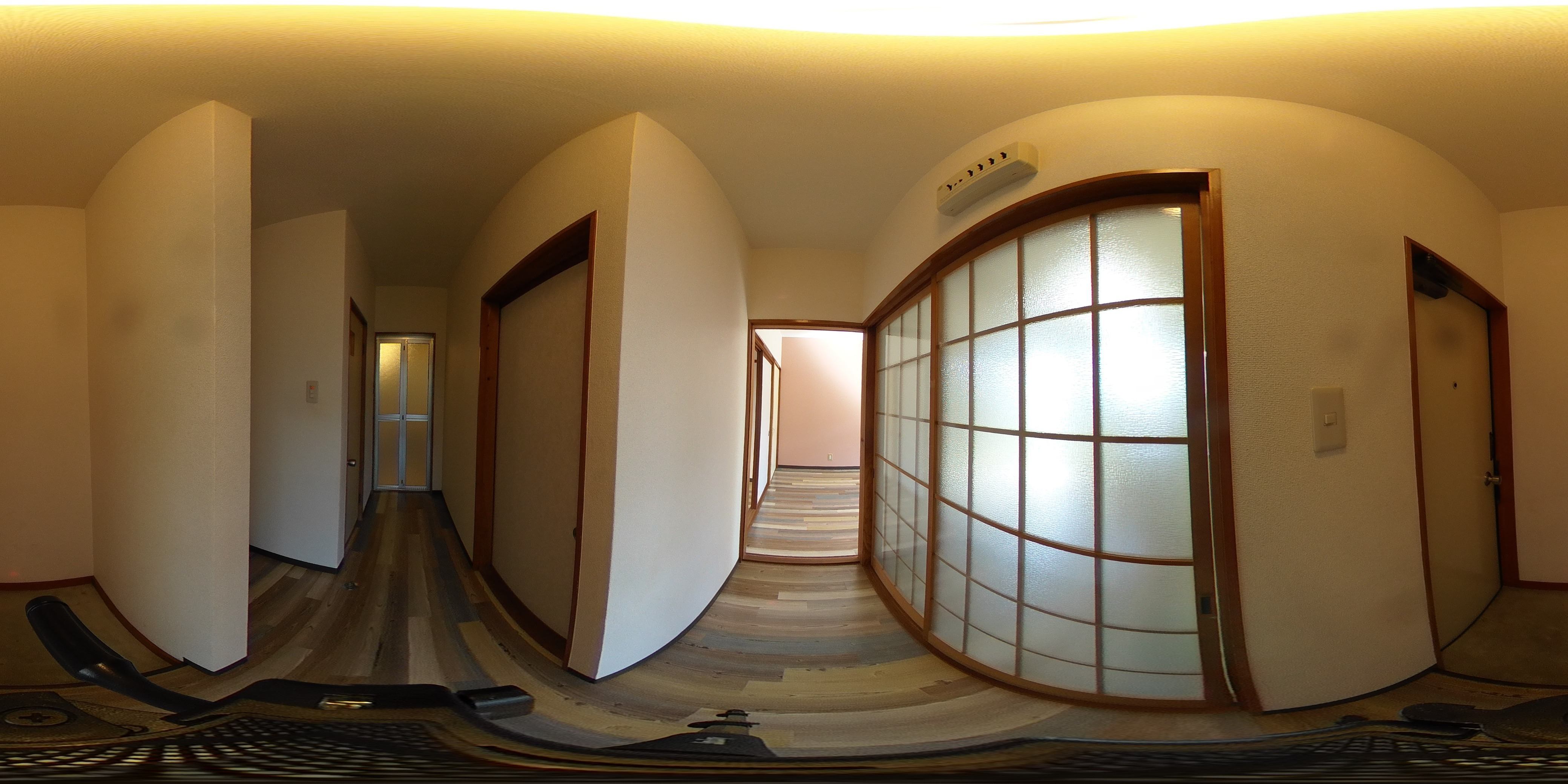 コウジハイツ向山 玄関
