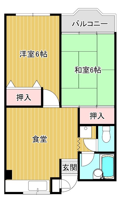 パークシャトー 間取り