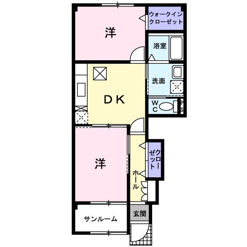 ホワイトストーン 間取り図