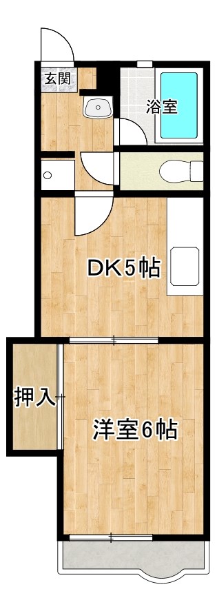 松江山忠ビル 間取り