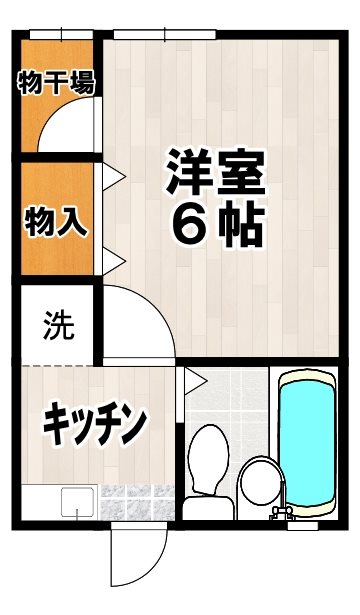ハイツ藤原 間取り