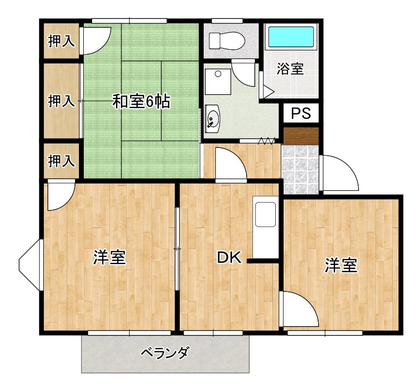 アンピュール 間取り