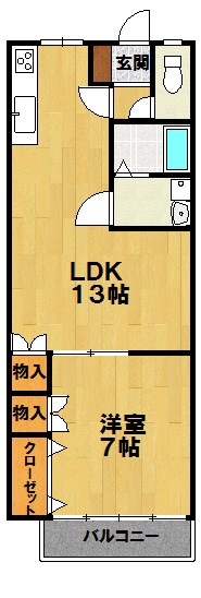 ラ・フォーレのぎ 間取り