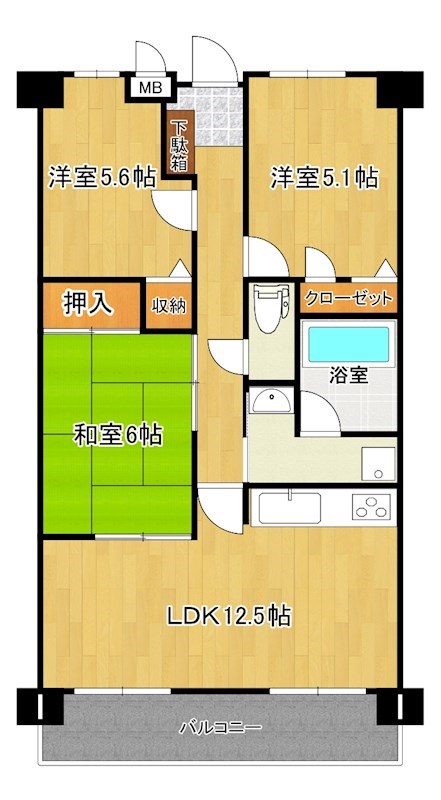 カーサＭ 間取り