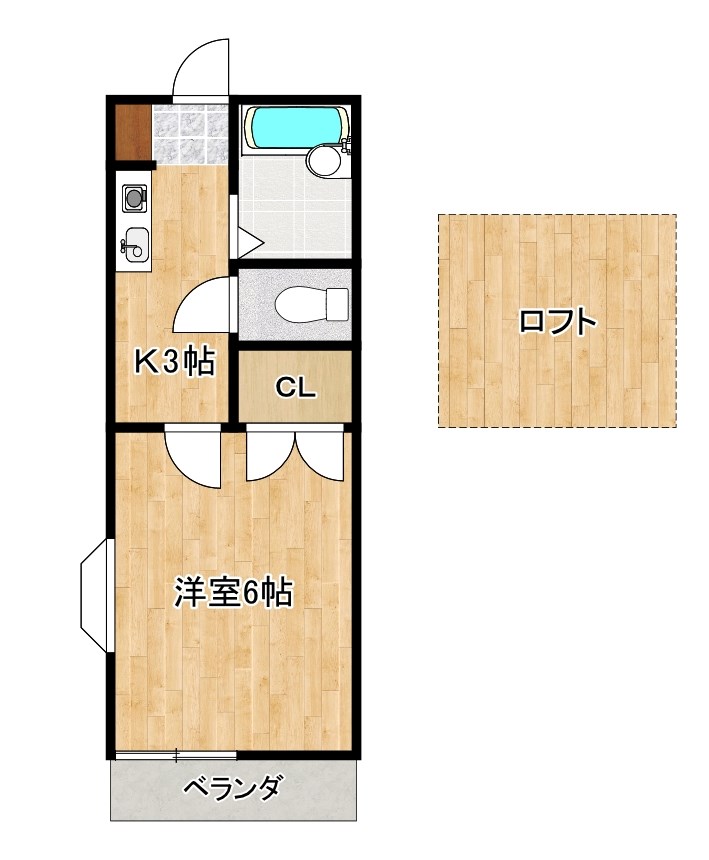 ルミナス２番館 間取り