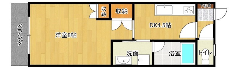 カサローゼ浜乃木ＰＡＲＴⅡ 間取り